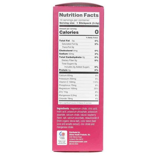 Ultima Replenisher Electrolyte Drink Mix Packets, ULTR